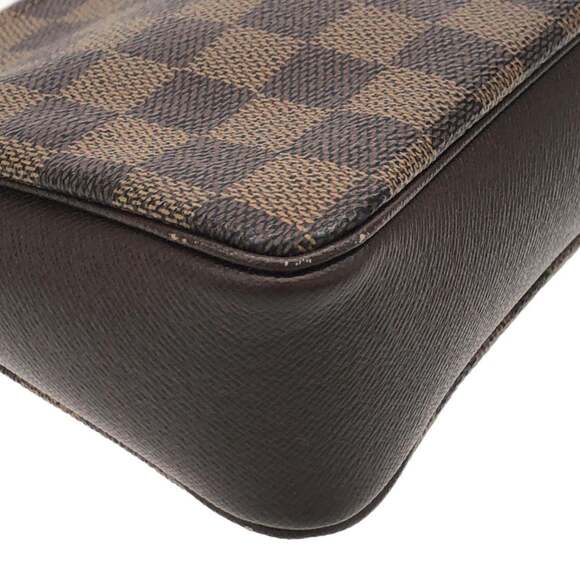 LOUIS VUITTON Authentic Brown Damier Pouch - Picture 3 of 6